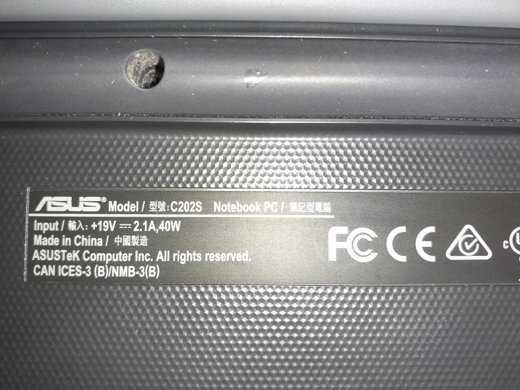 ASUS Chromebook Laptop thumbnail