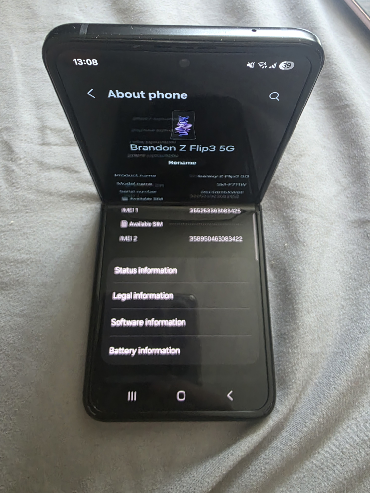 Samsung Galaxy Z Flip3 5G - photo 3