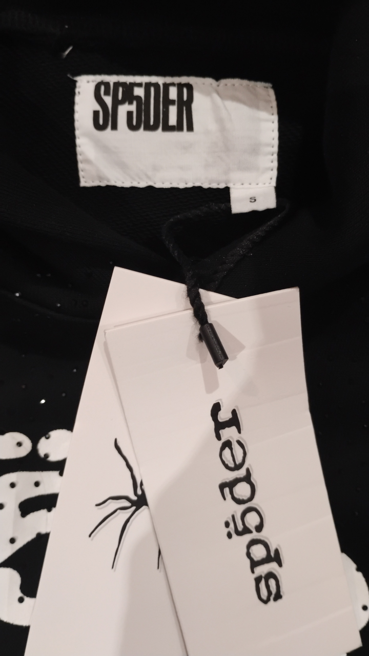 Sp5der WS Hoodie - Black, Size S - photo 3