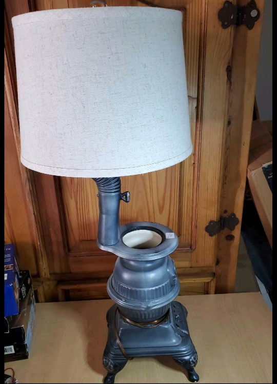 Ceramic Stove Lamp 💚 - photo 2