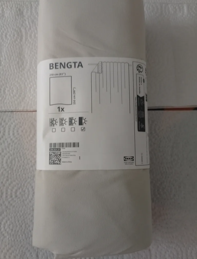 IKEA Bengta blackout curtains NEW thumbnail
