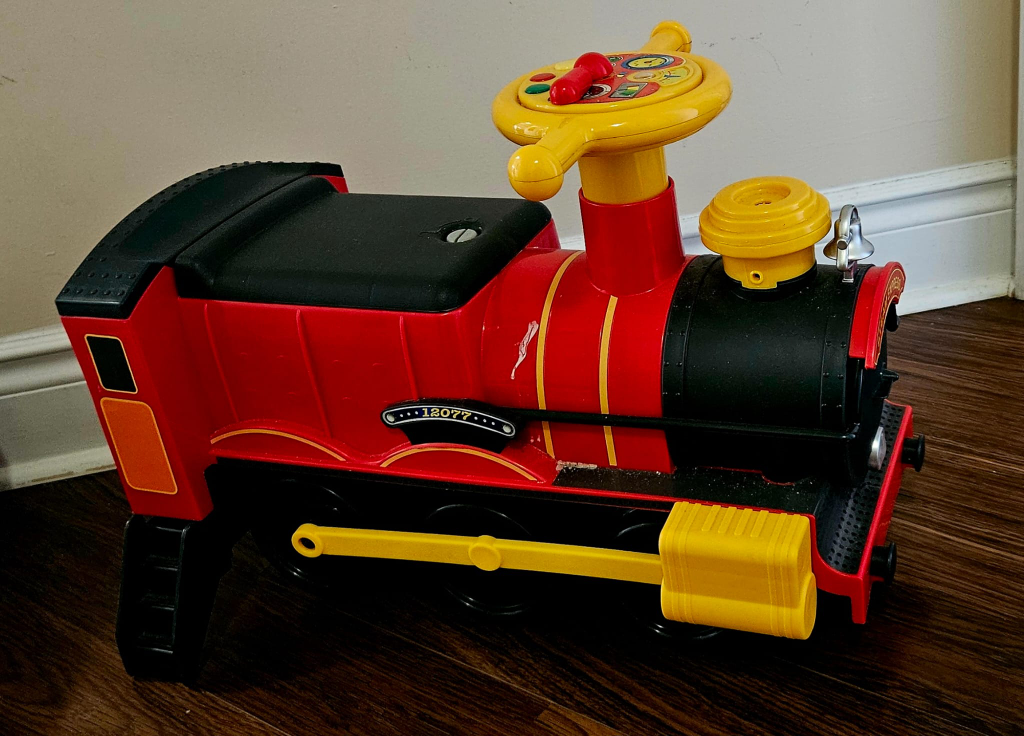 Ride-On Train with Track Set
