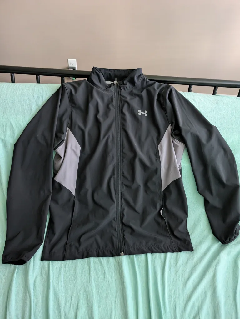 Under Armour Black & Grey Jacket thumbnail