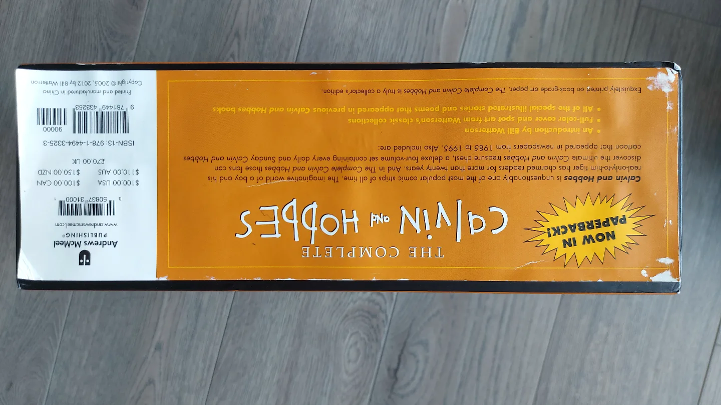 The Complete Calvin and Hobbes Boxset 4 volumes image indicator(5)