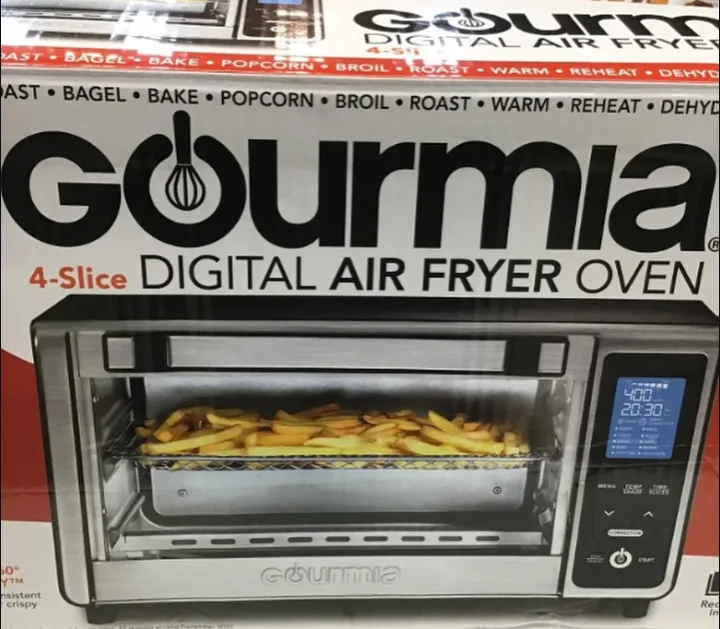 Gourmia 4-Slice Digital Air Fryer Oven thumbnail