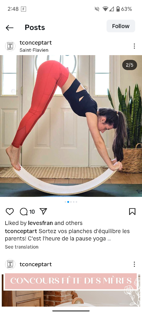 T Concept Balance Board - photo 2