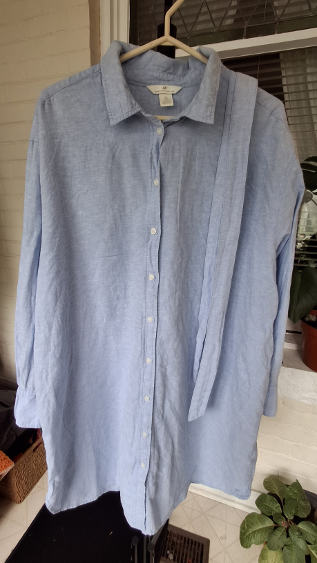 H&M Linen Blend Shirt - Size L - photo 2