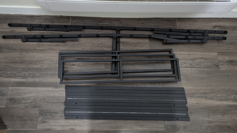 complete functional Metal twin Bed Frame