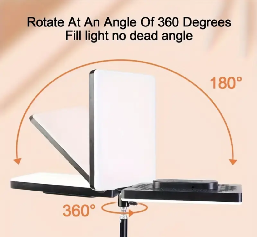 LED Fill Light with Adjustable Stand - photo 2