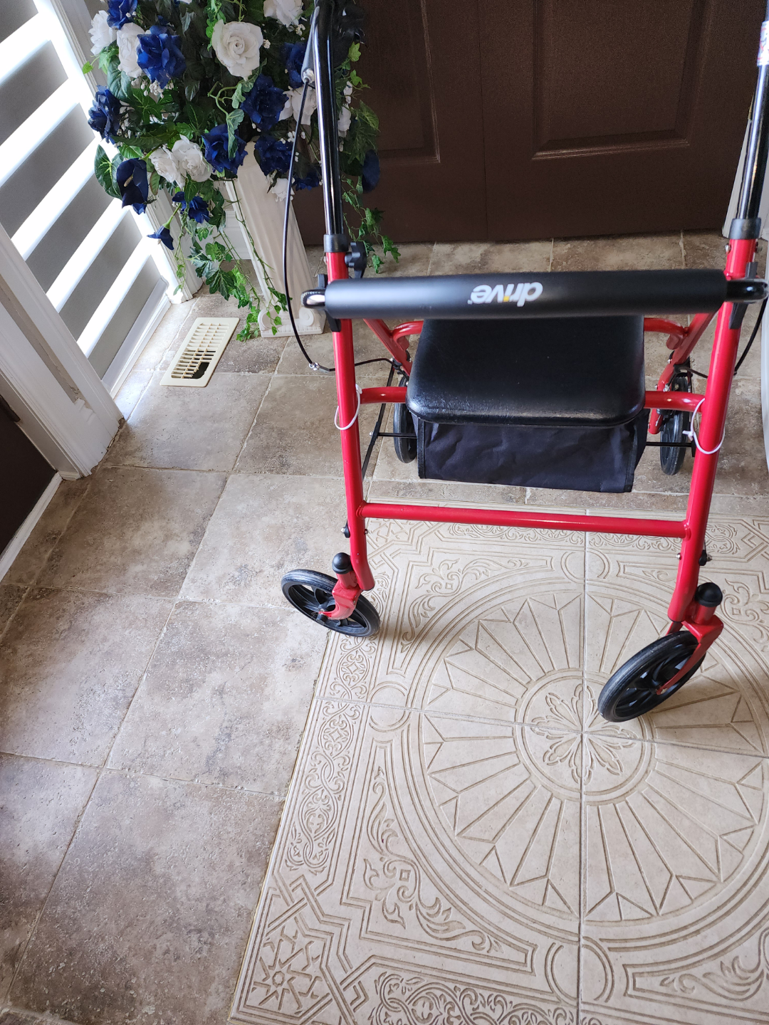 Red Walker with Seat - photo 3