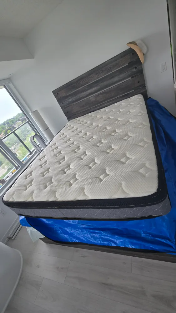 Mattress queen size + plastic cover image indicator(7)