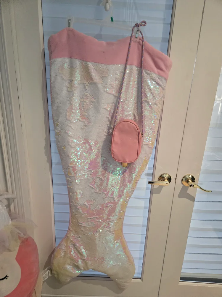 Magical Mermaid Stocking & Plush Owl Basket image indicator(3)