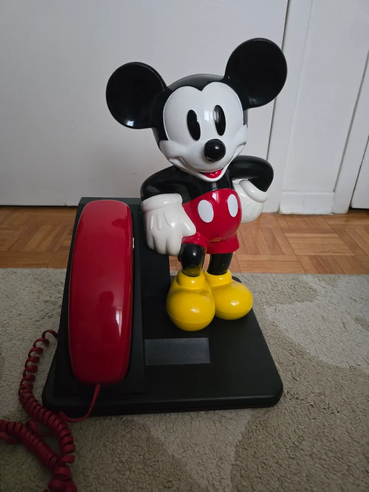 Vintage Mickey Mouse Telephone thumbnail