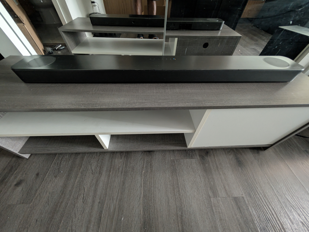 LG Soundbar and Wireless Subwoofer