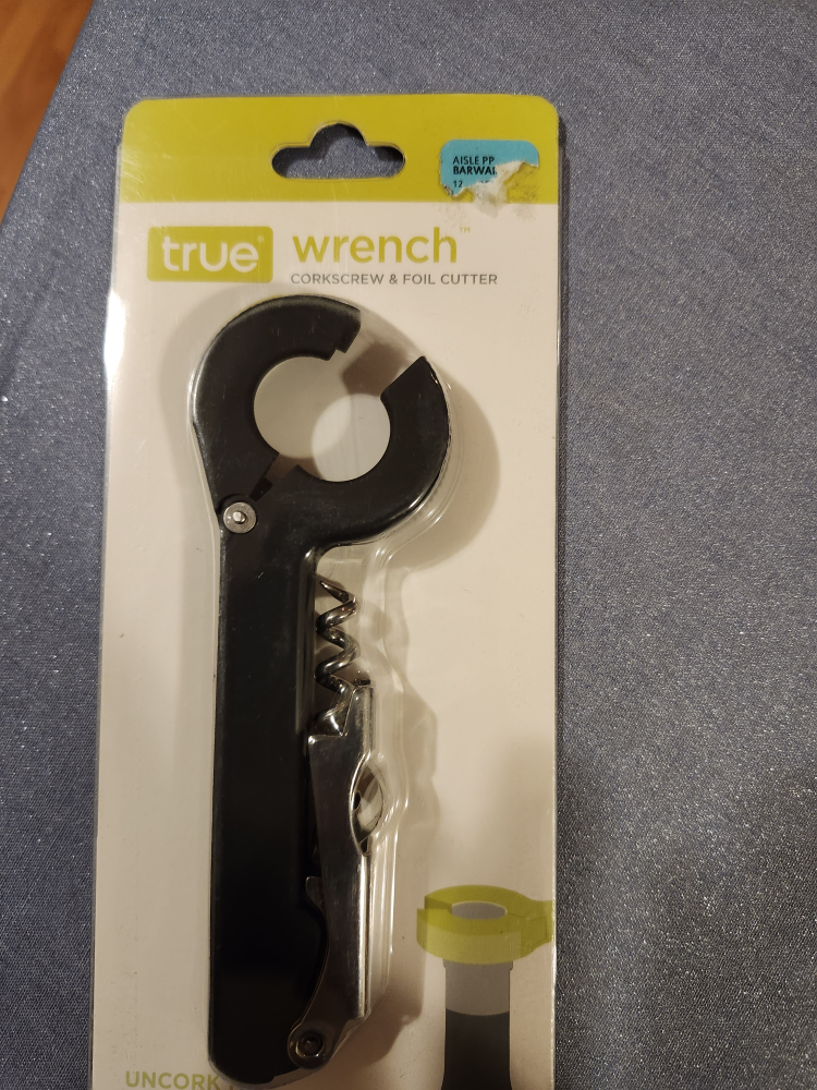 True Wrench Corkscrew & Foil Cutter