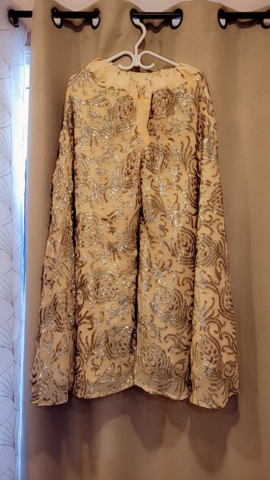 Embellished Beige Pant Suit thumbnail