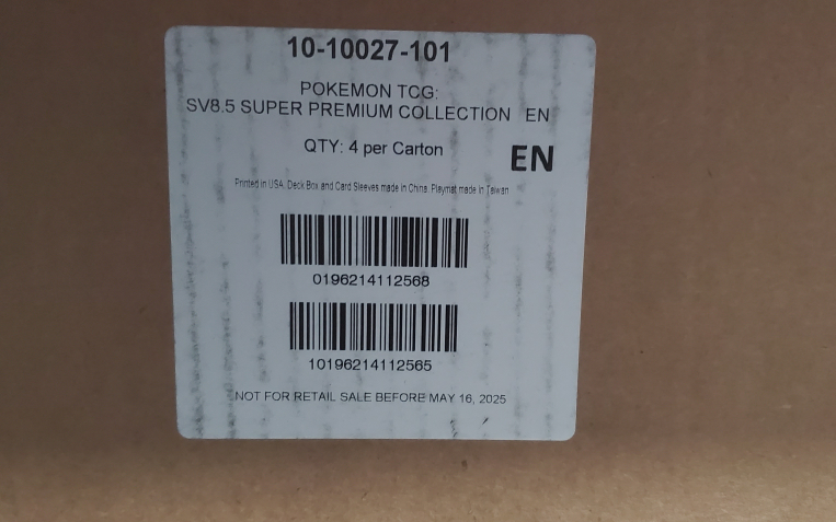 Pokemon Prismatic Evolutions Super Premium Collection Case - photo 2
