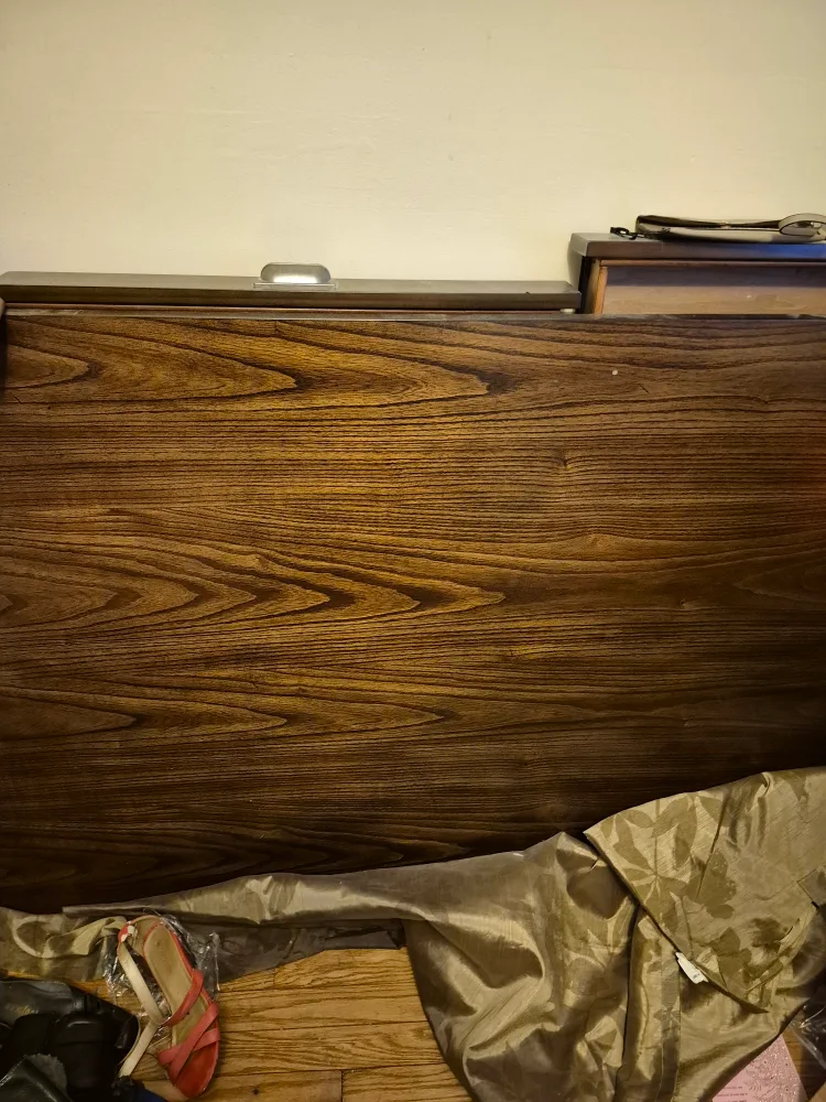 Wood dining table - Brown  With 4 cutlery drawers