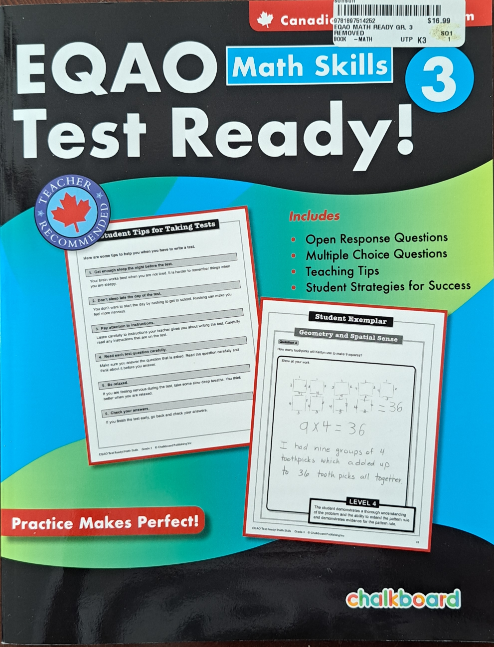 Canadian Curriculum - EQAO Math Skills Test Ready! Grade 3