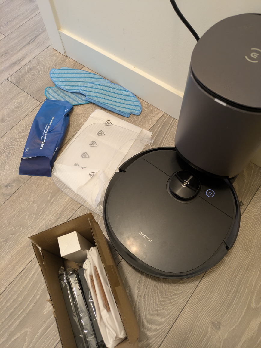 Ecovacs DEEBOT N8 Pro+ Auto-Cleaning Robo Vac and Mop - photo 3