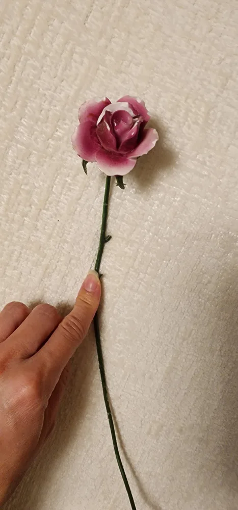 Ceramic Rose Flower #Freecycle image indicator(3)