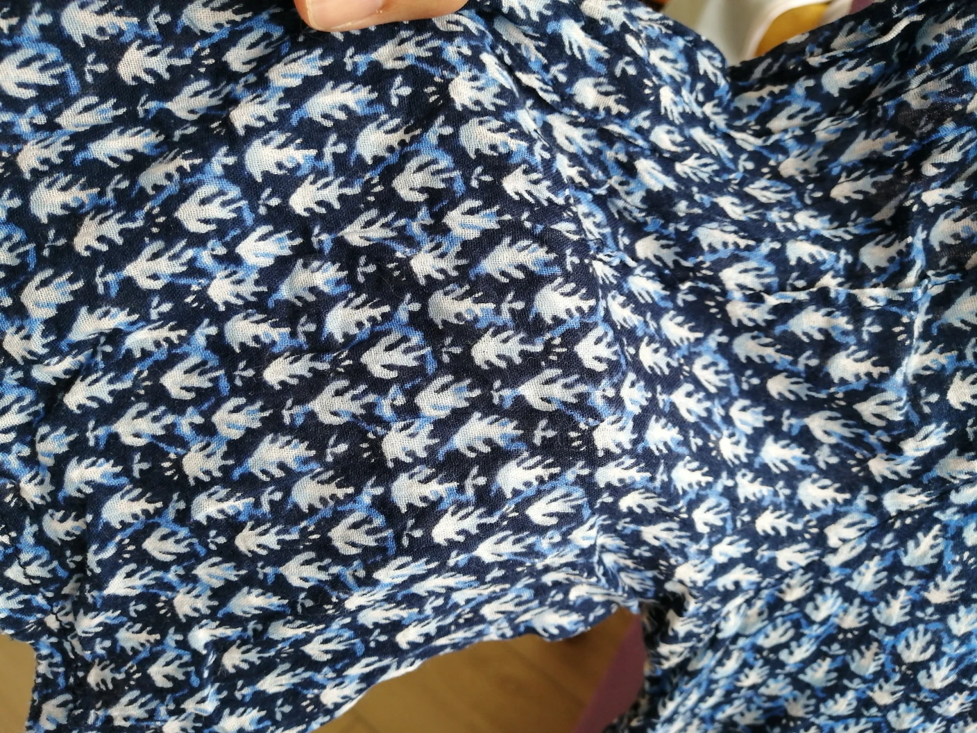 H&M Blue Patterned Dress - photo 4