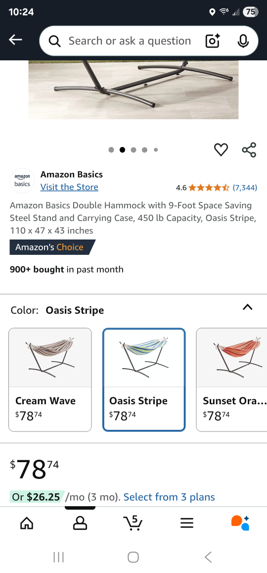 Double Hammock with Stand - photo 3