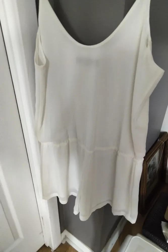 Dynamite White Cami romper - Size P/S image indicator(2)