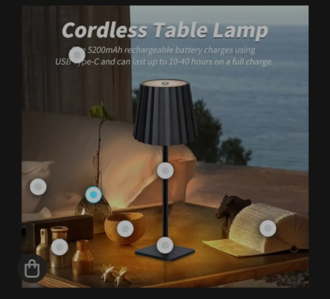 Portable LED Table Lamp🥕 image indicator(6)