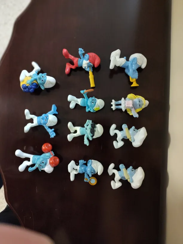 Smurfs Figurines Lot of 12 image indicator(3)