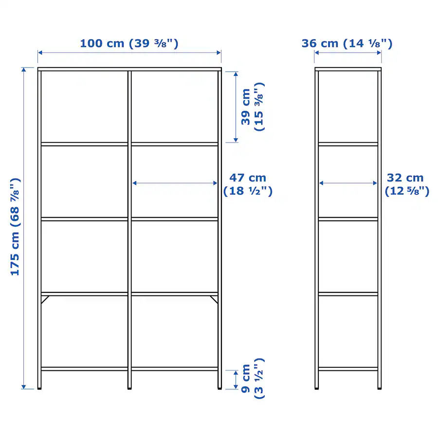 IKEA VITTSJÖ Shelf Unit - photo 3