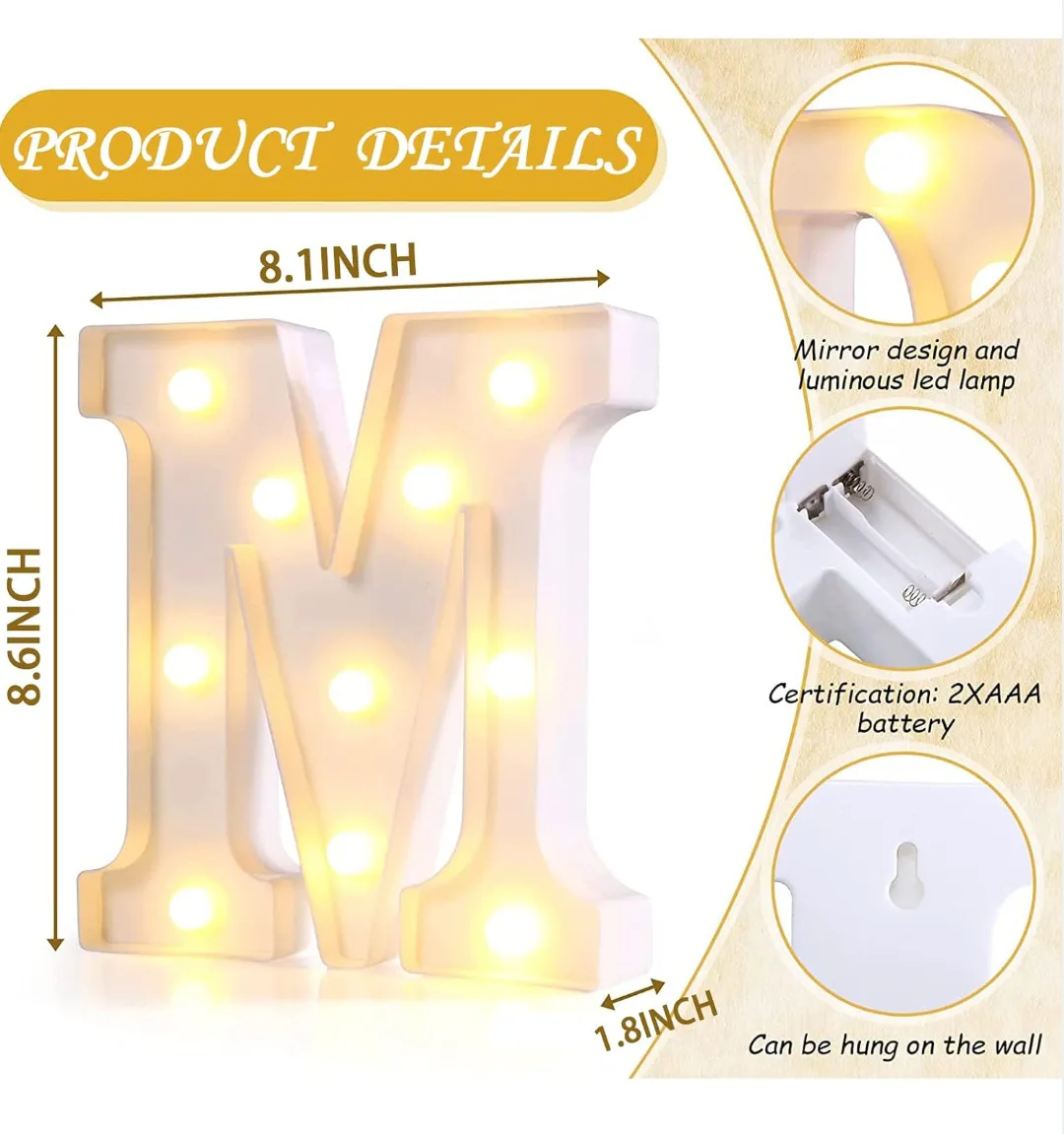 Light up letters - MARRY ME image indicator(5)