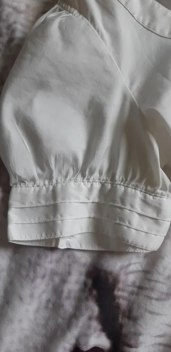 Zara Woman White Blouse image indicator(2)