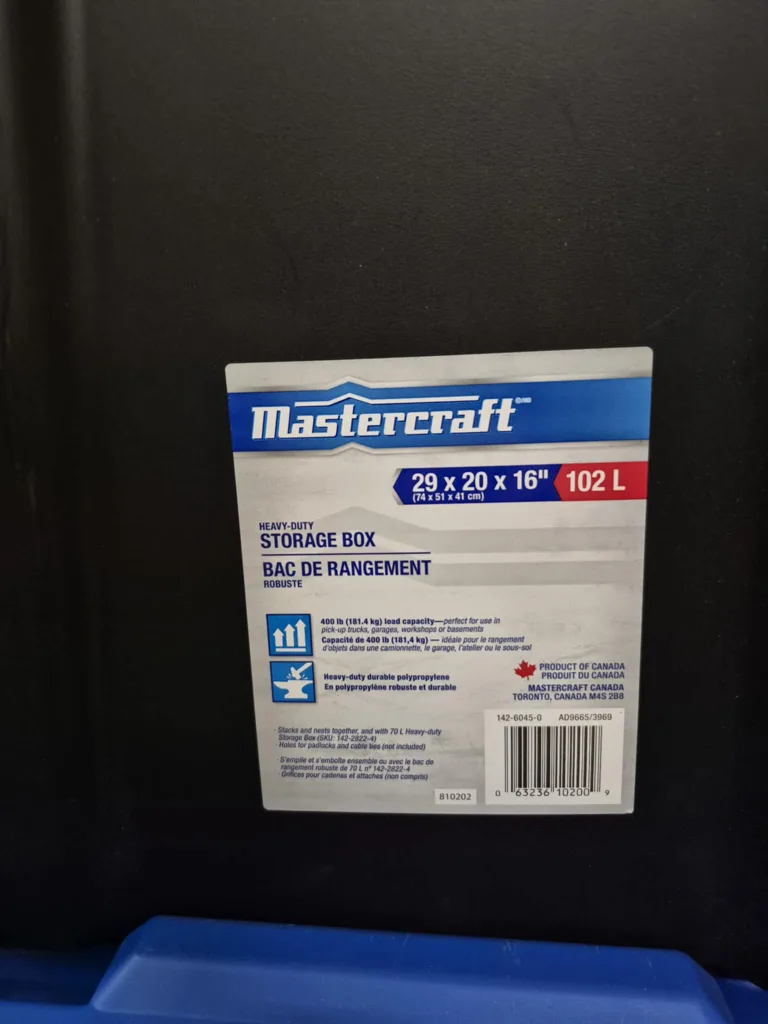 Mastercraft storage box image indicator(2)