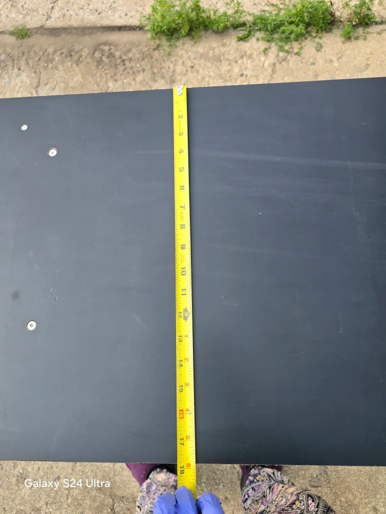 Black Table - 36" x 18" image indicator(4)