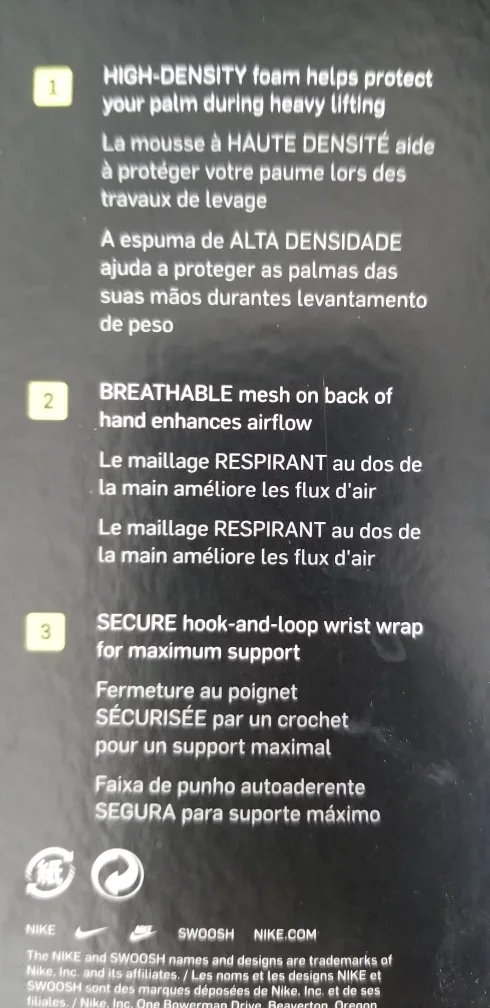 Nike Women's Training Gloves - Size S image indicator(3)