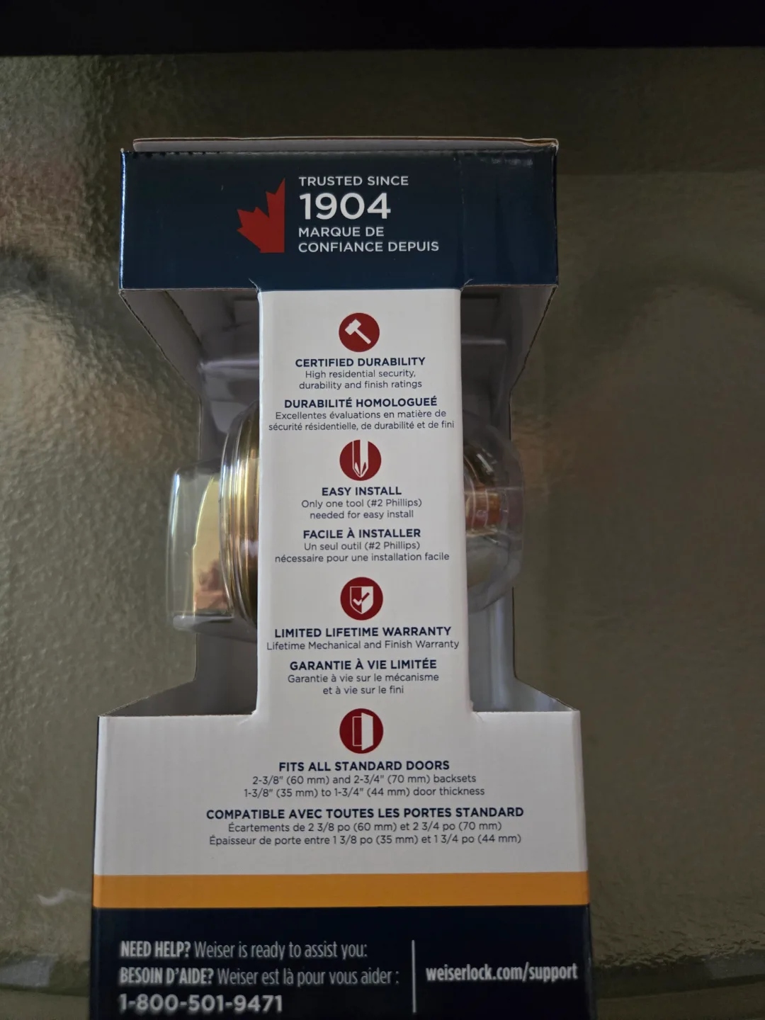 New Weiser Door Lock image indicator(2)