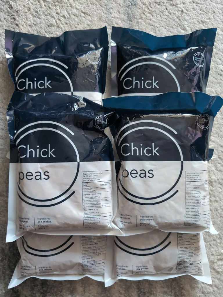 Chick Peas - 500g Bags thumbnail