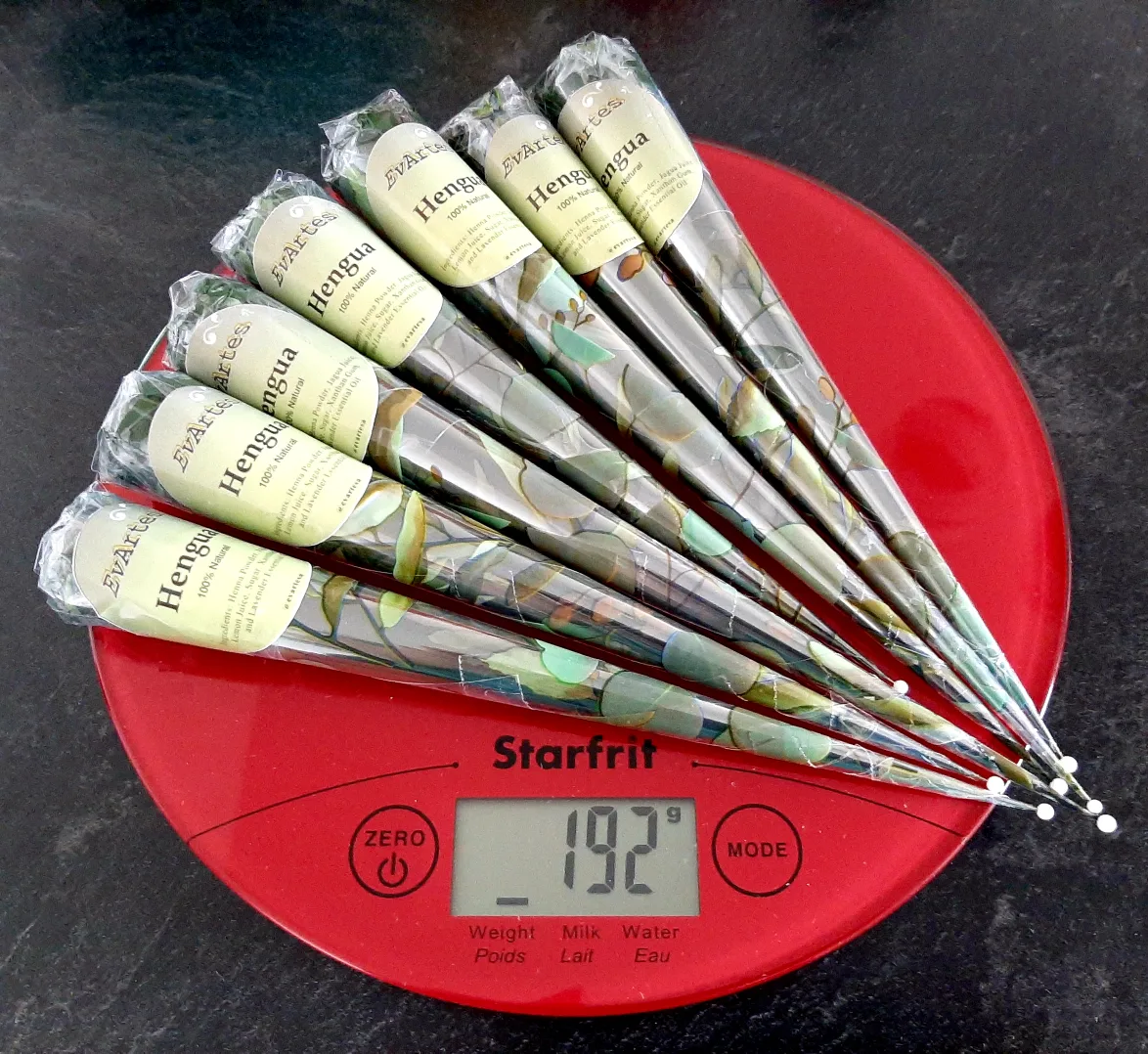 100% Natural Hengua Cones | Ultra Dark Mehndi Henna Stain image indicator(6)