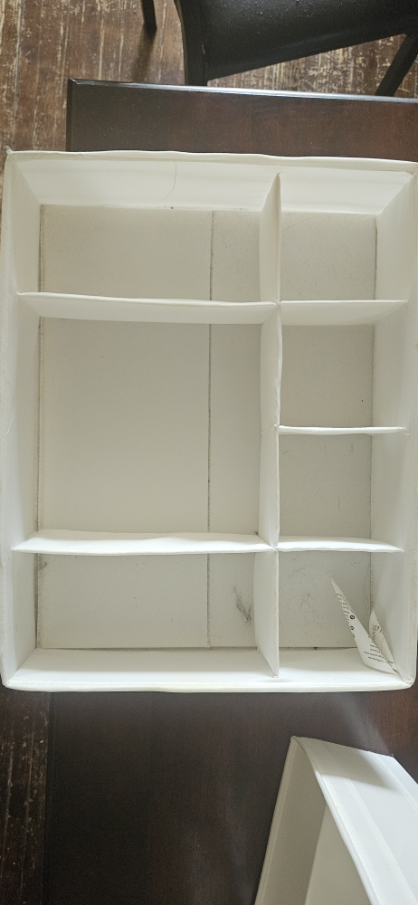 White Dresser Drawers Organizer - photo 2
