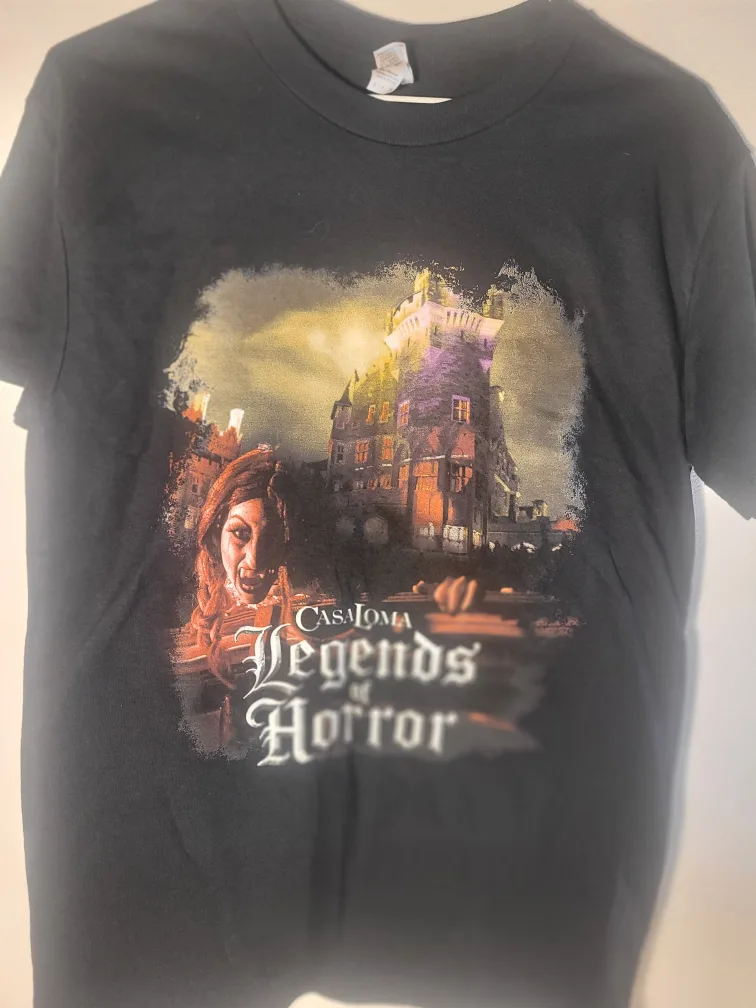 Gildan Casa Loma Legends of Horror Tee - Size S thumbnail