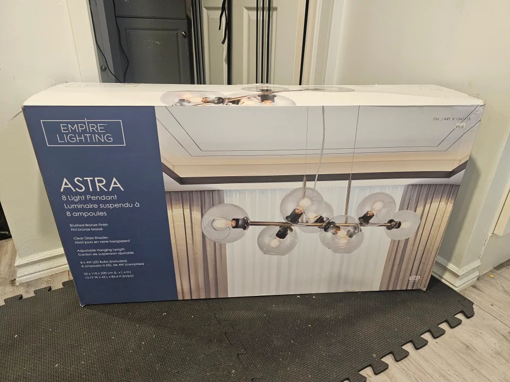 Empire Lighting Astra 8 Light Pendant thumbnail