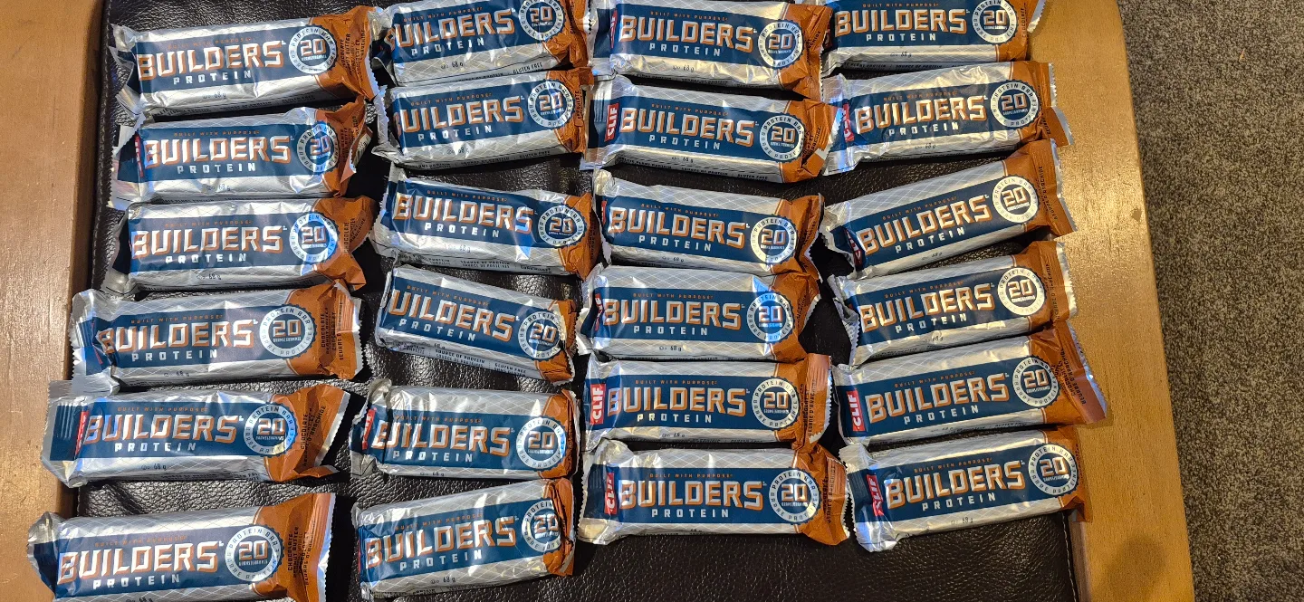 Multiple CLIF Builders Protein Bars thumbnail
