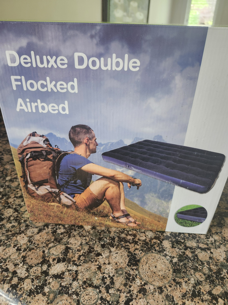 Deluxe Double Flocked Airbed