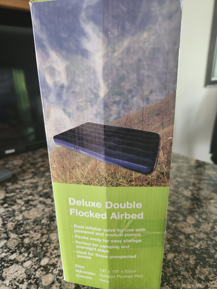 Deluxe Double Flocked Airbed - photo 2