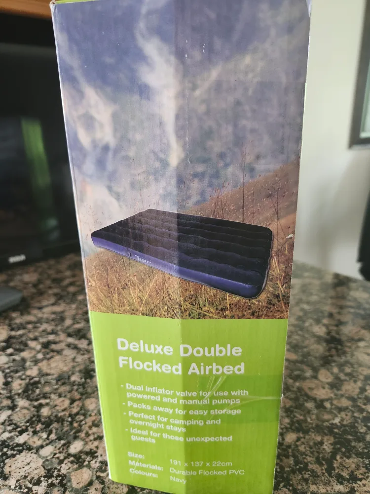 Deluxe Double Flocked Airbed image indicator(2)