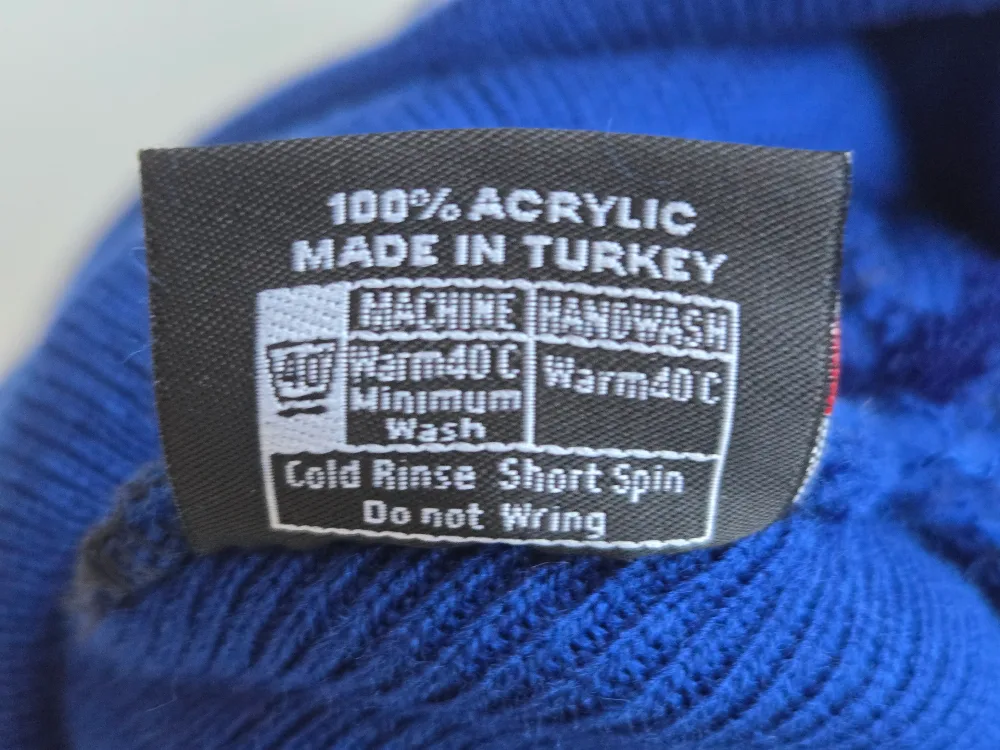 Ruffneck "BC SPCA" Blue Toque/Beanie With Pom-Pom image indicator(2)