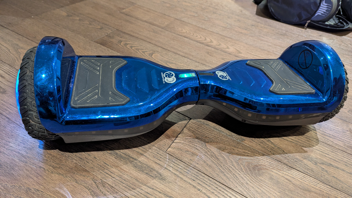 Blue Hoverboard with Carrying Case - photo 2
