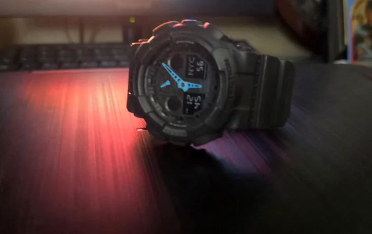 Casio G-Shock GA-100 Watch - Grey thumbnail