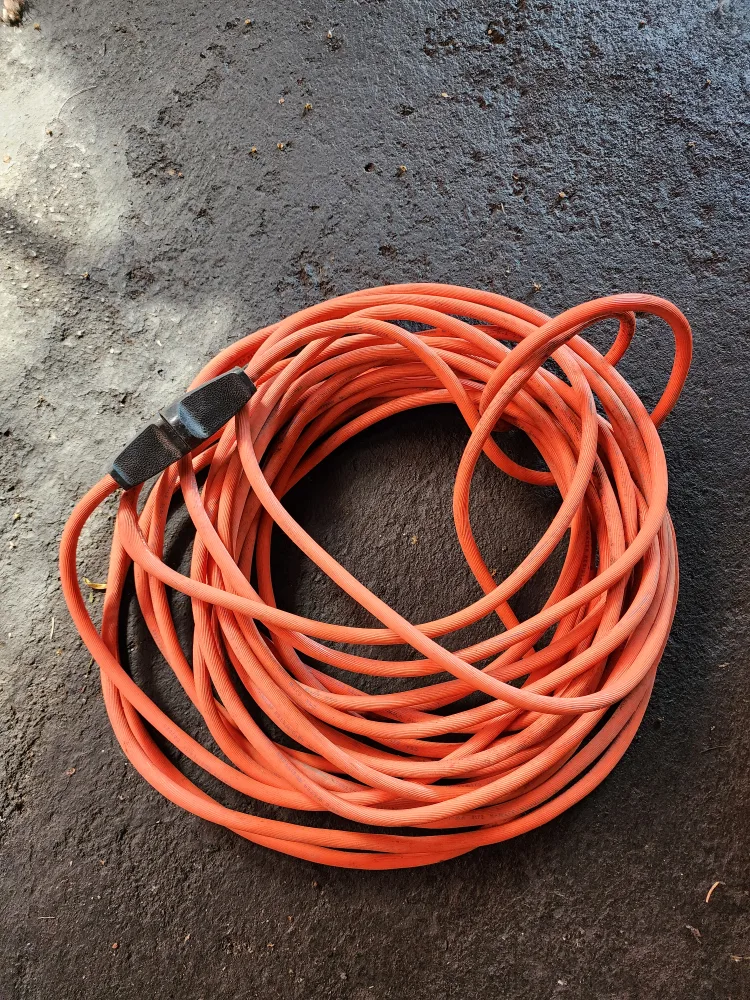 Two prone Orange/yellow Extension Cord image indicator(2)